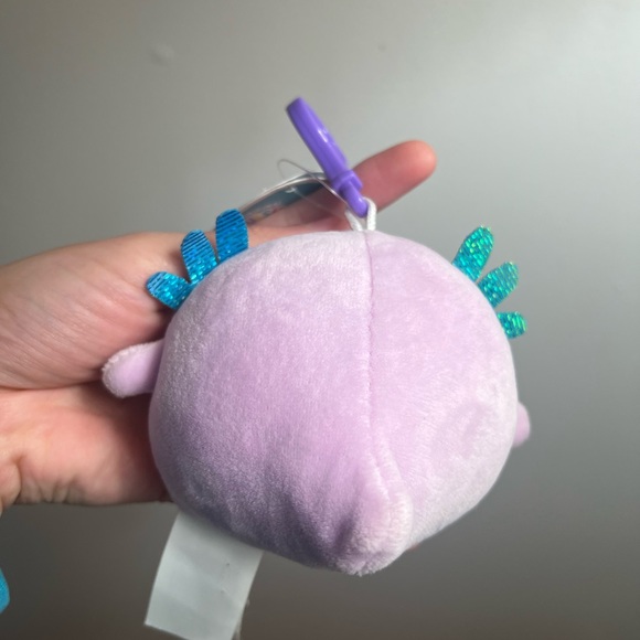Original Squishmallows  Monica Clip on clip Kellytoy purple tiny clip on - Picture 8 of 10